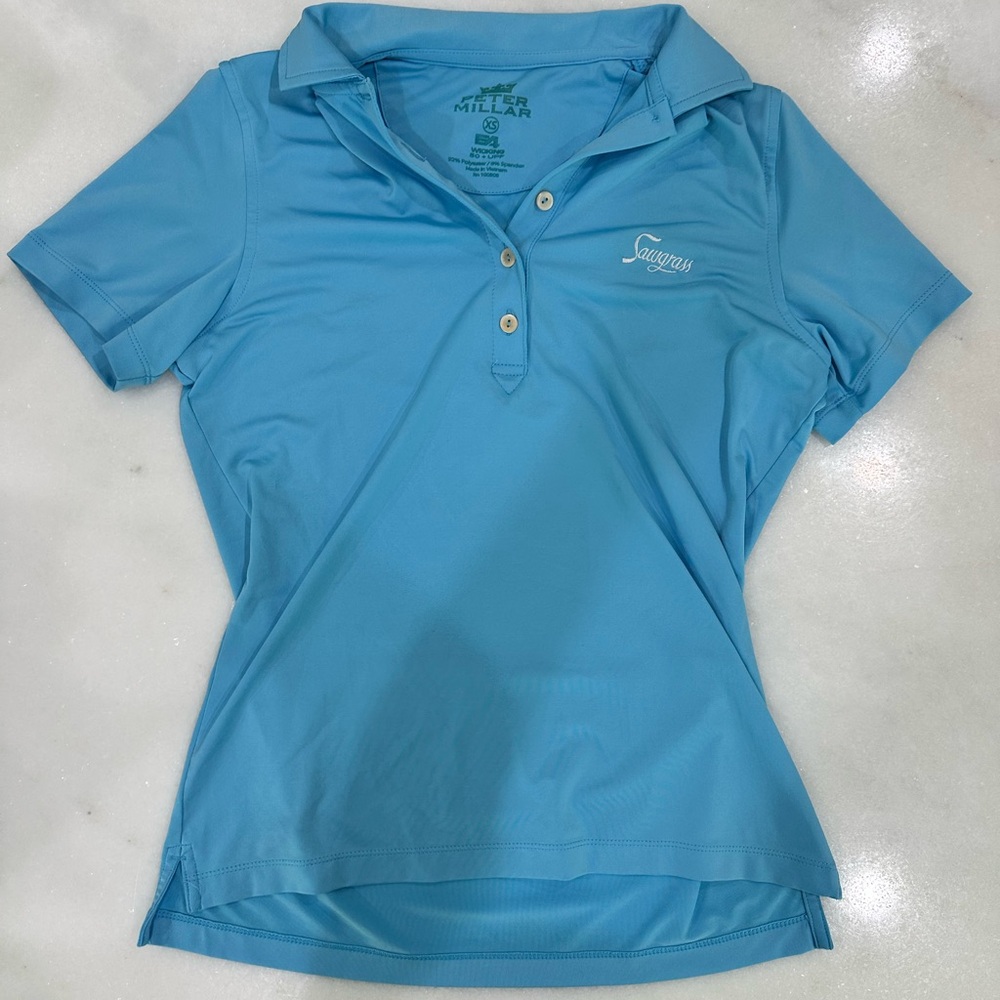 SIZE SMALL Peter Millar top! Not my style anymore!